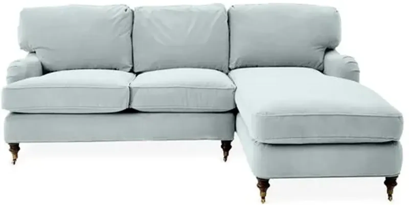 Brooke RF Sectional - Green