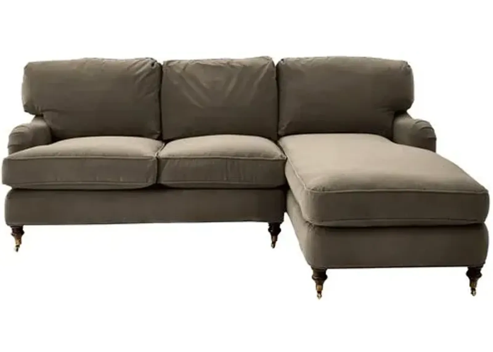 Brooke RF Sectional - Brown