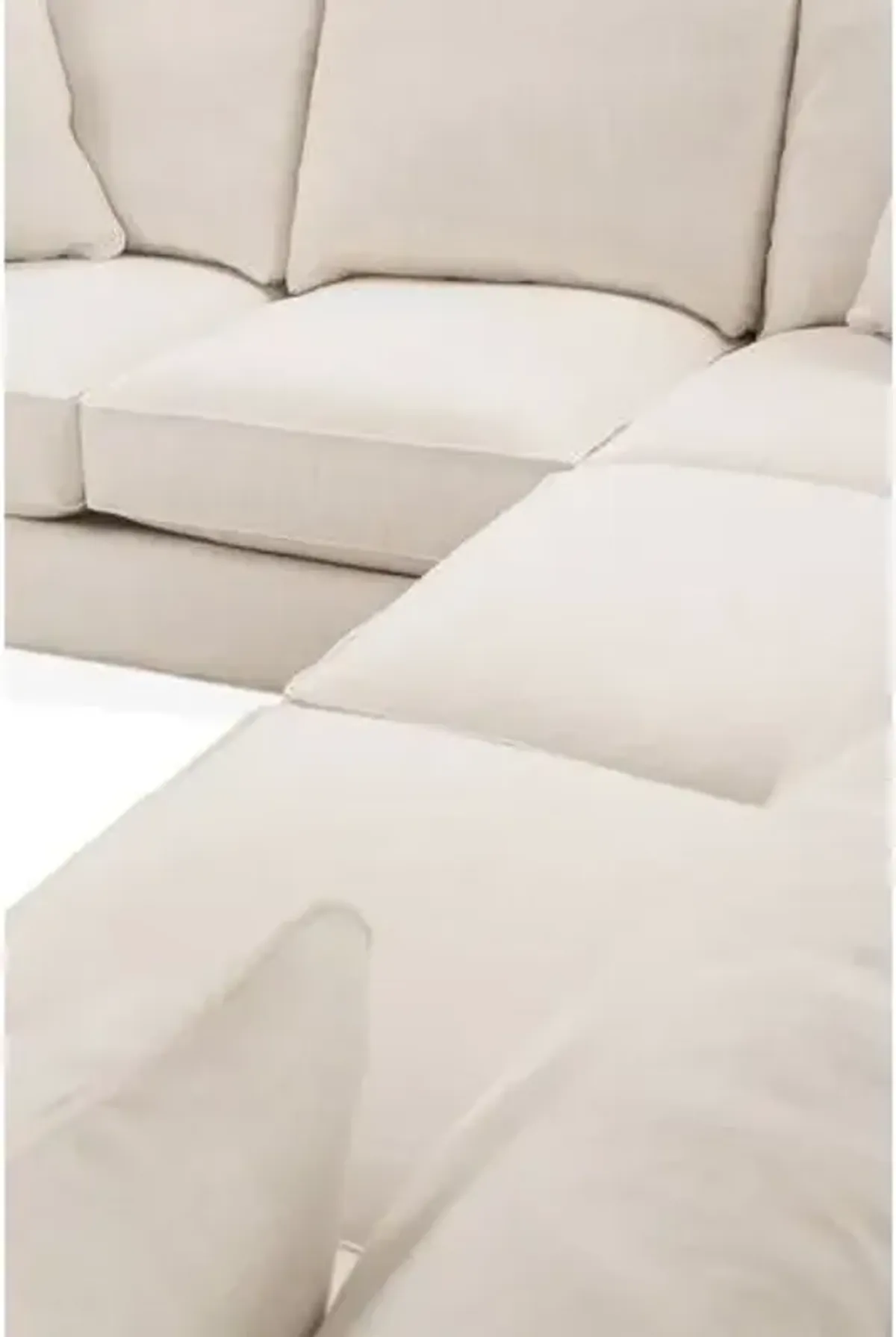 Brooke 6-Pc RF Sectional - Ivory