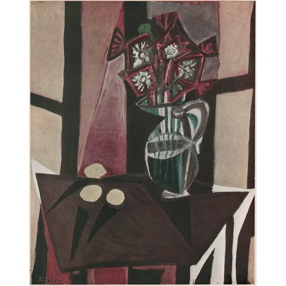 1943 Pablo Picasso - Still Life - Brown