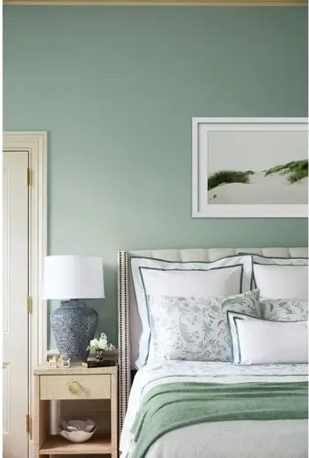 Herringbone Throw - Lands Downunder - Green - Lightweight, Soft, Warm, Fringed