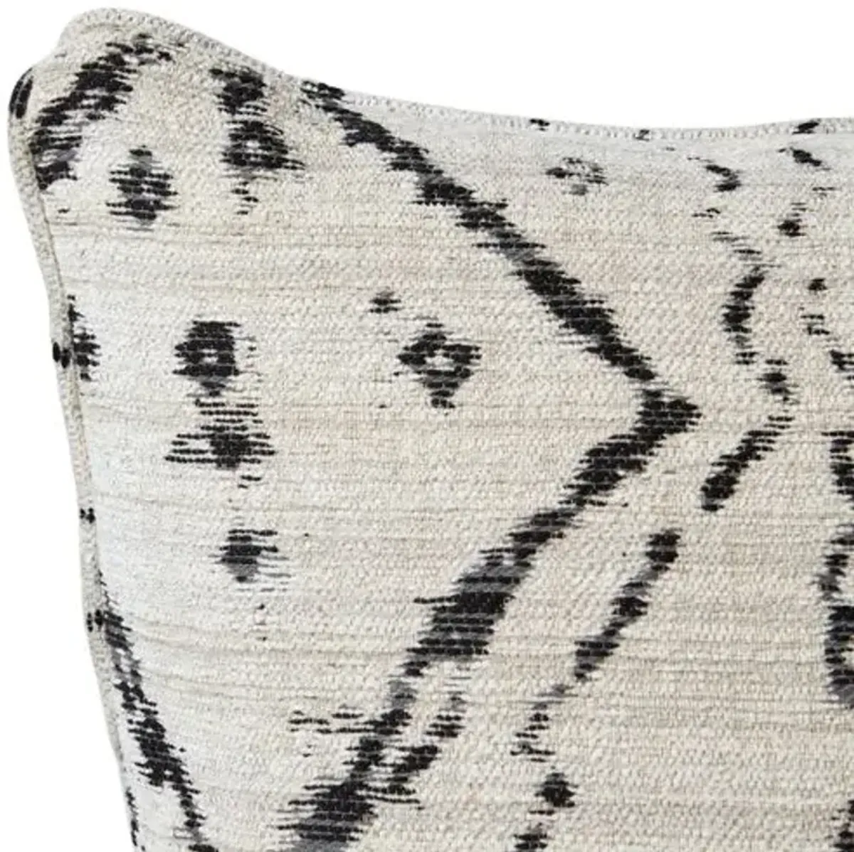 Hania 20x20 Pillow - Midnight/White - Miles Talbott