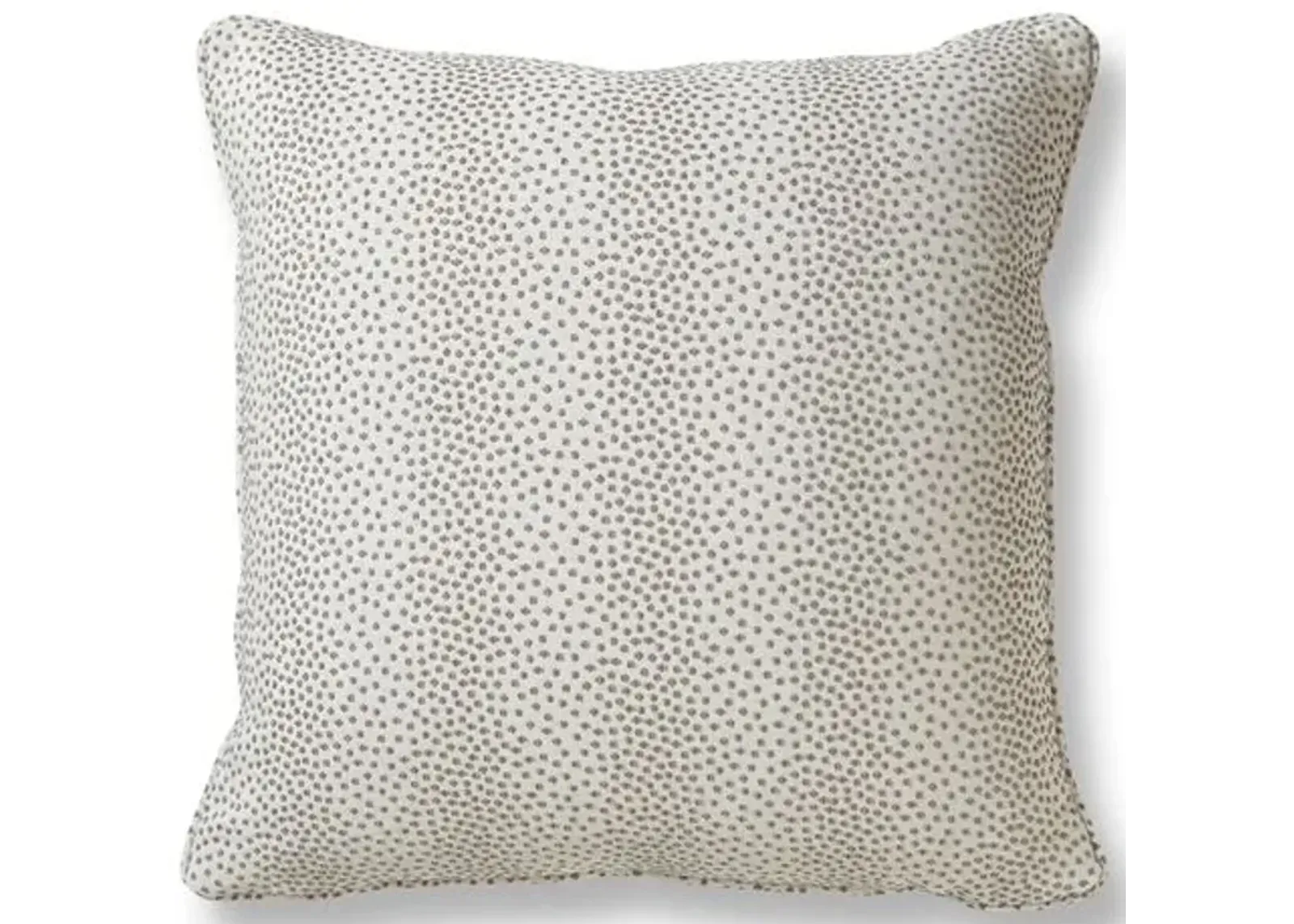 Break 20x20 Pillow - Pewter/White - Miles Talbott