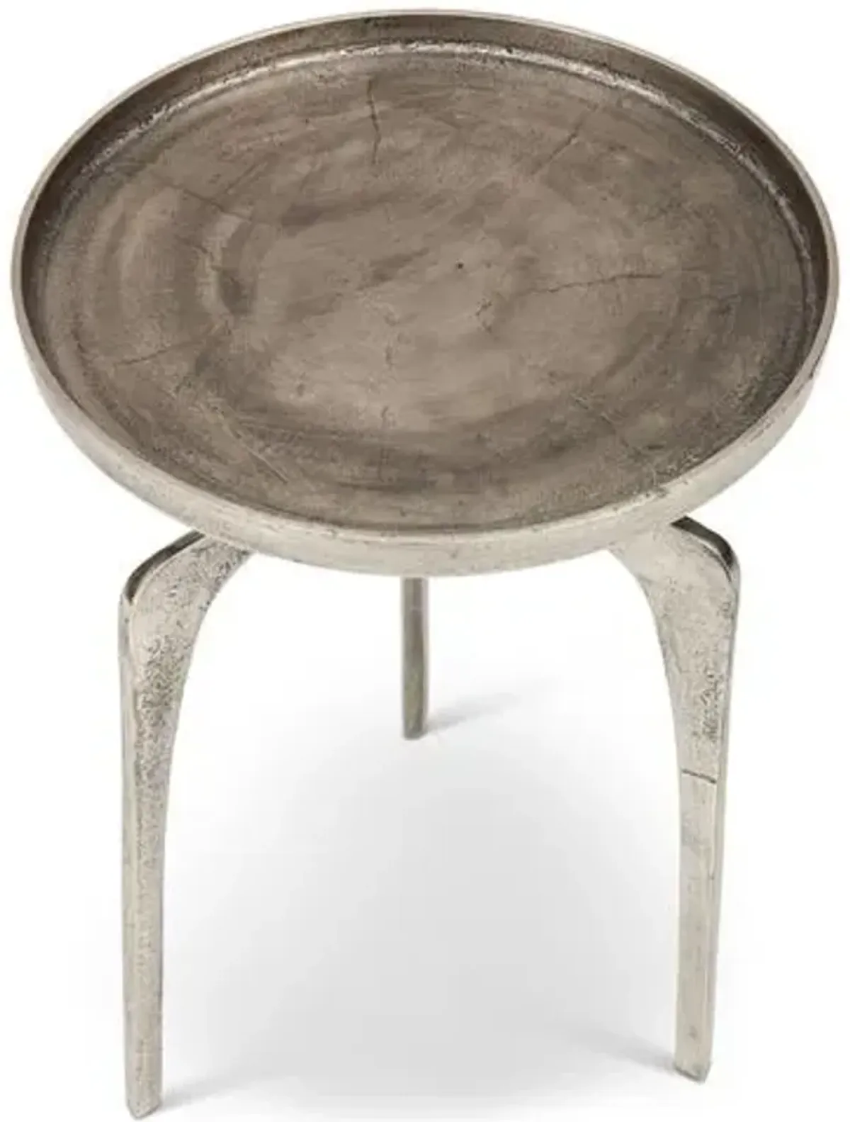 Lisette End Table - Silver