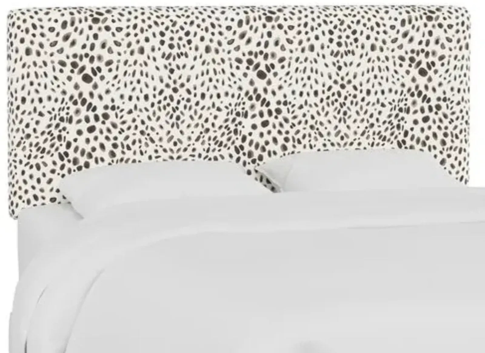 Novak Headboard - Cheetah - Handcrafted - Gray