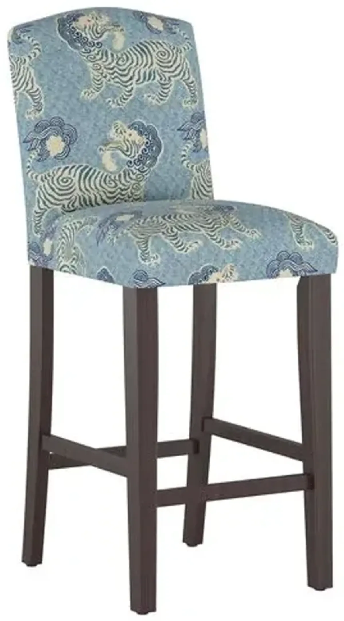 Marie Barstool - Blue Lion - Handcrafted