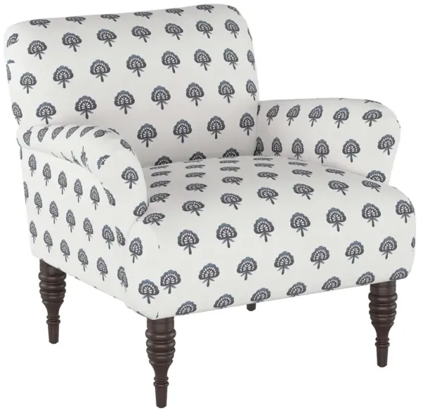 Nicolette Club Chair, Floral