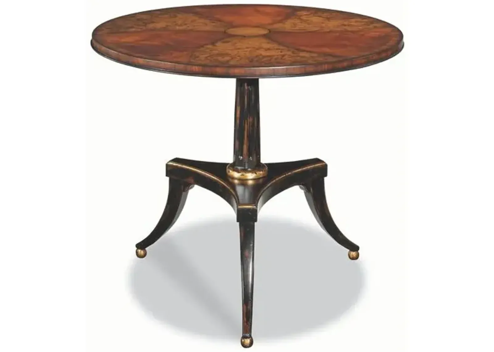 Isere Side Table - Mahogany - Brown