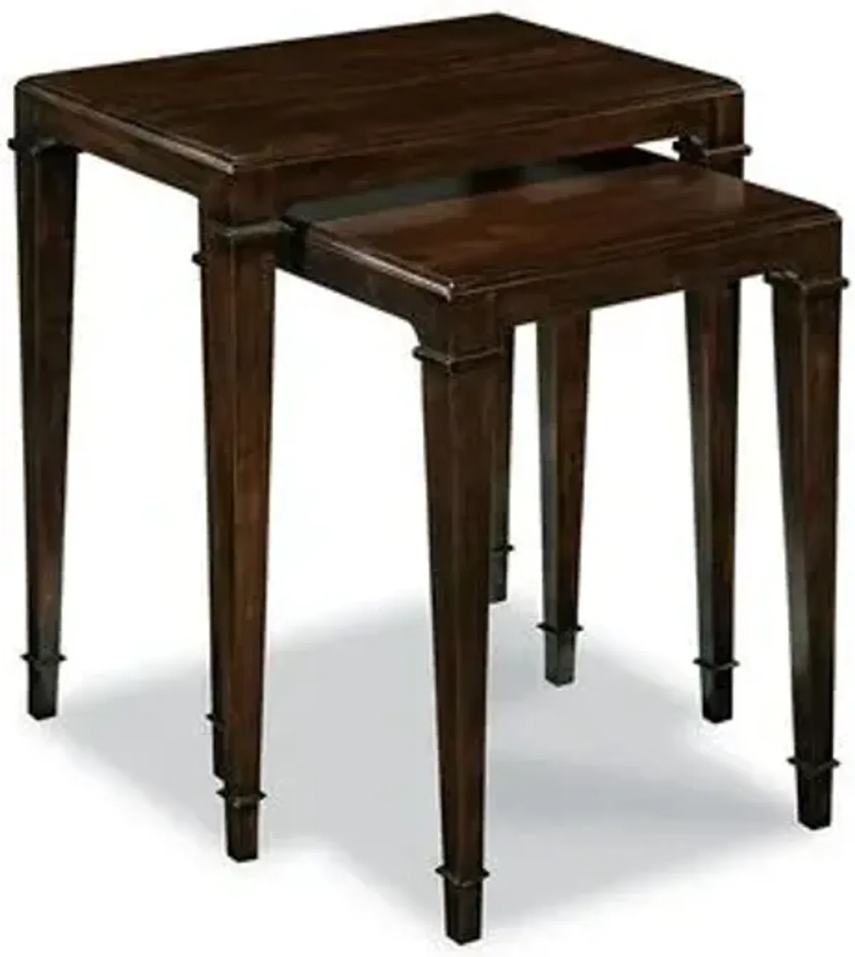 Set of 2 Colmar Nesting Tables - Ebonized Mahogany - Black