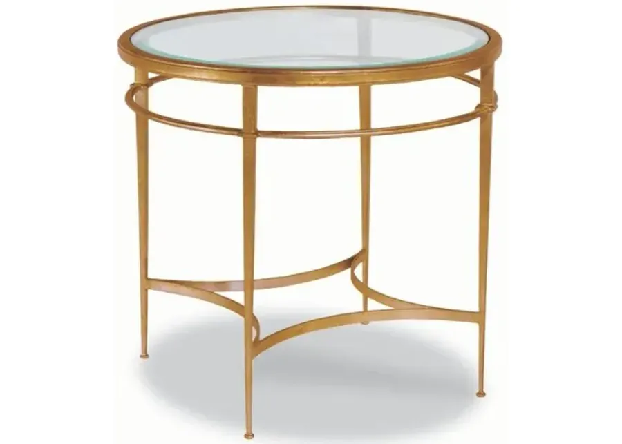 Vienne Side Table - Gold Leaf