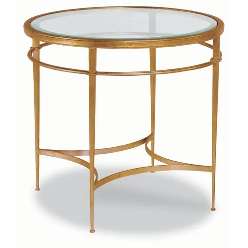 Vienne Side Table - Gold Leaf