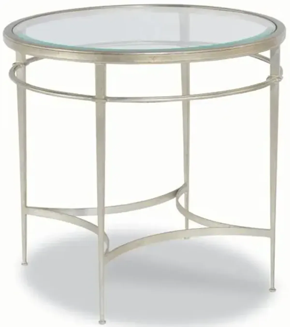 Forbach Side Table - Silver Leaf