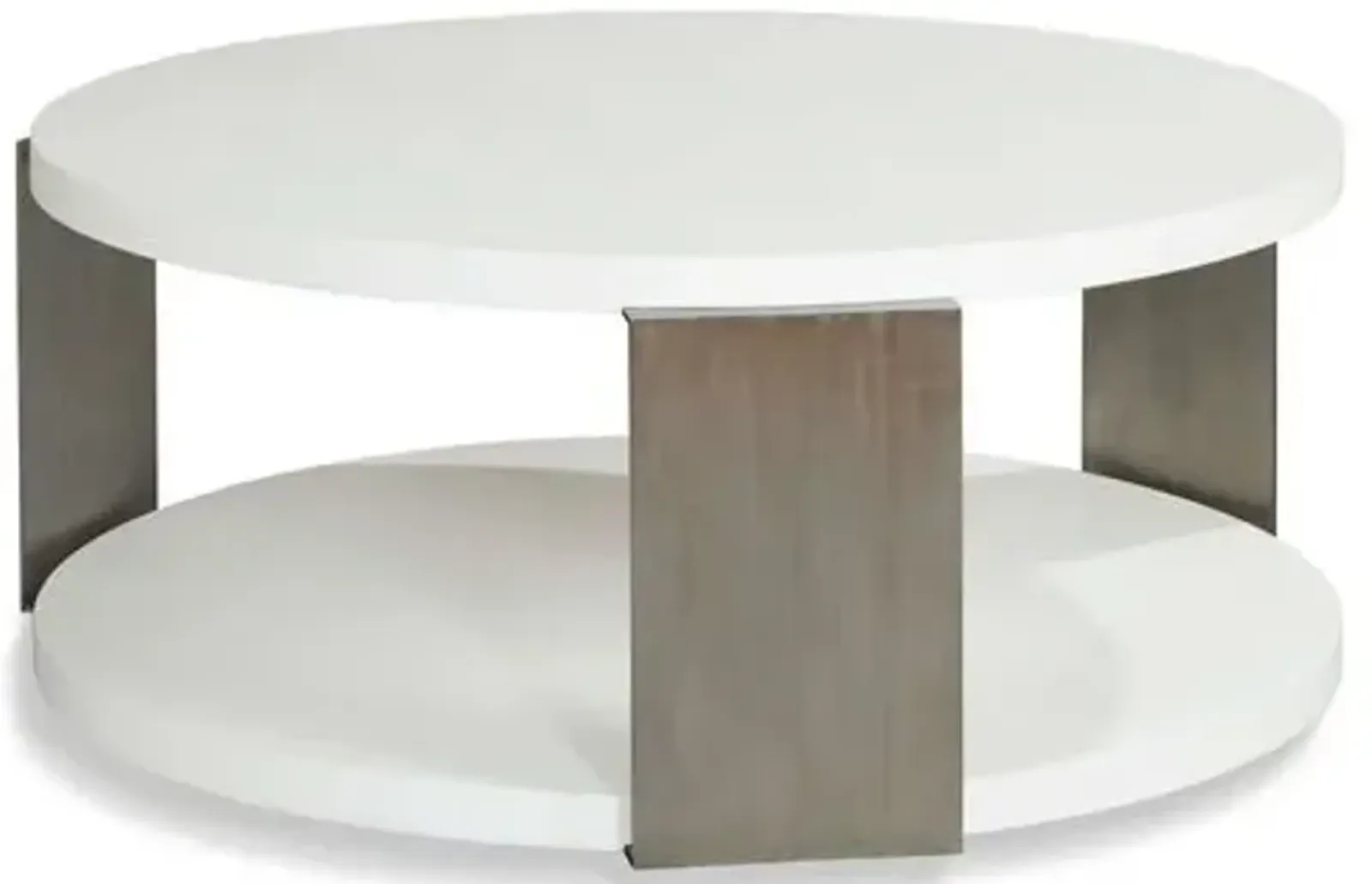 Coaraze Coffee Table - Alabaster - White