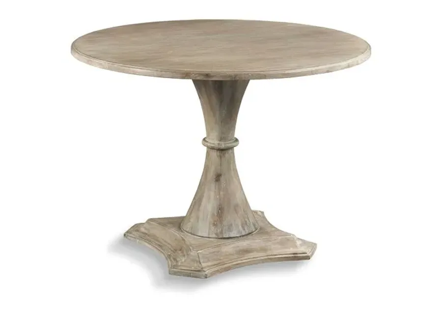 Blesle Pedestal Dining Table - Driftwood