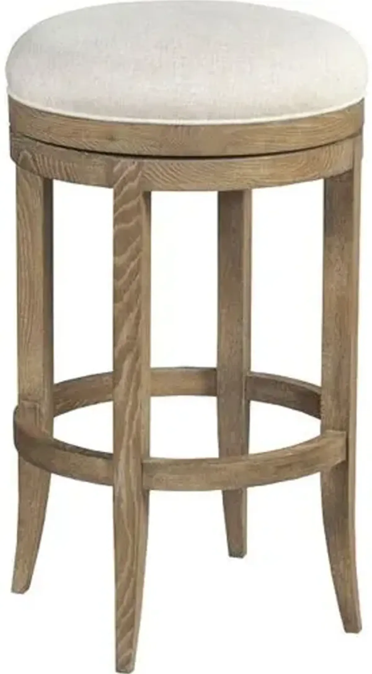 Victoria Swivel Barstool - Natural - Beige