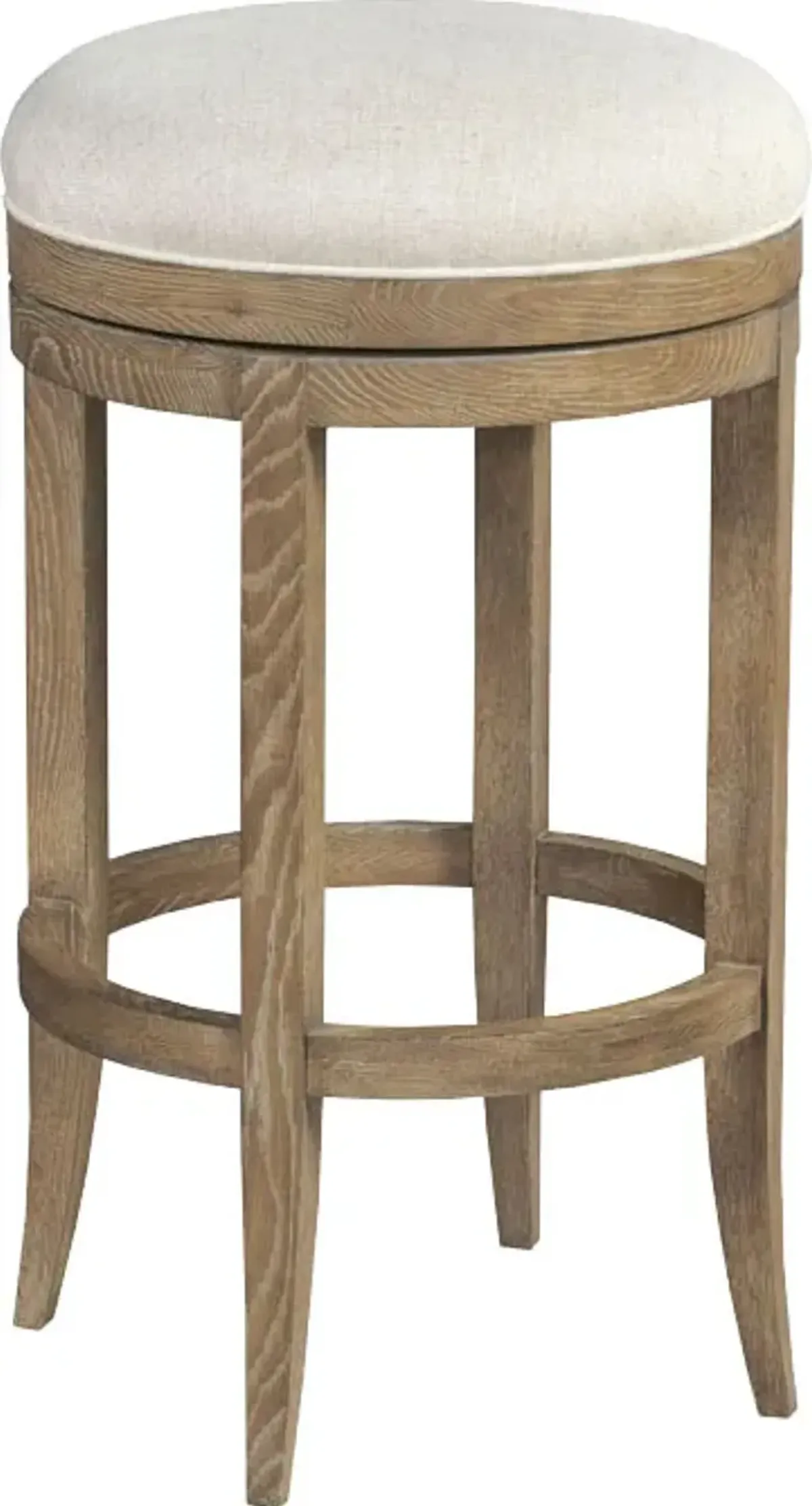 Victoria Swivel Barstool - Natural - Beige