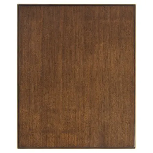 Huet Side Table - Walnut - Brown