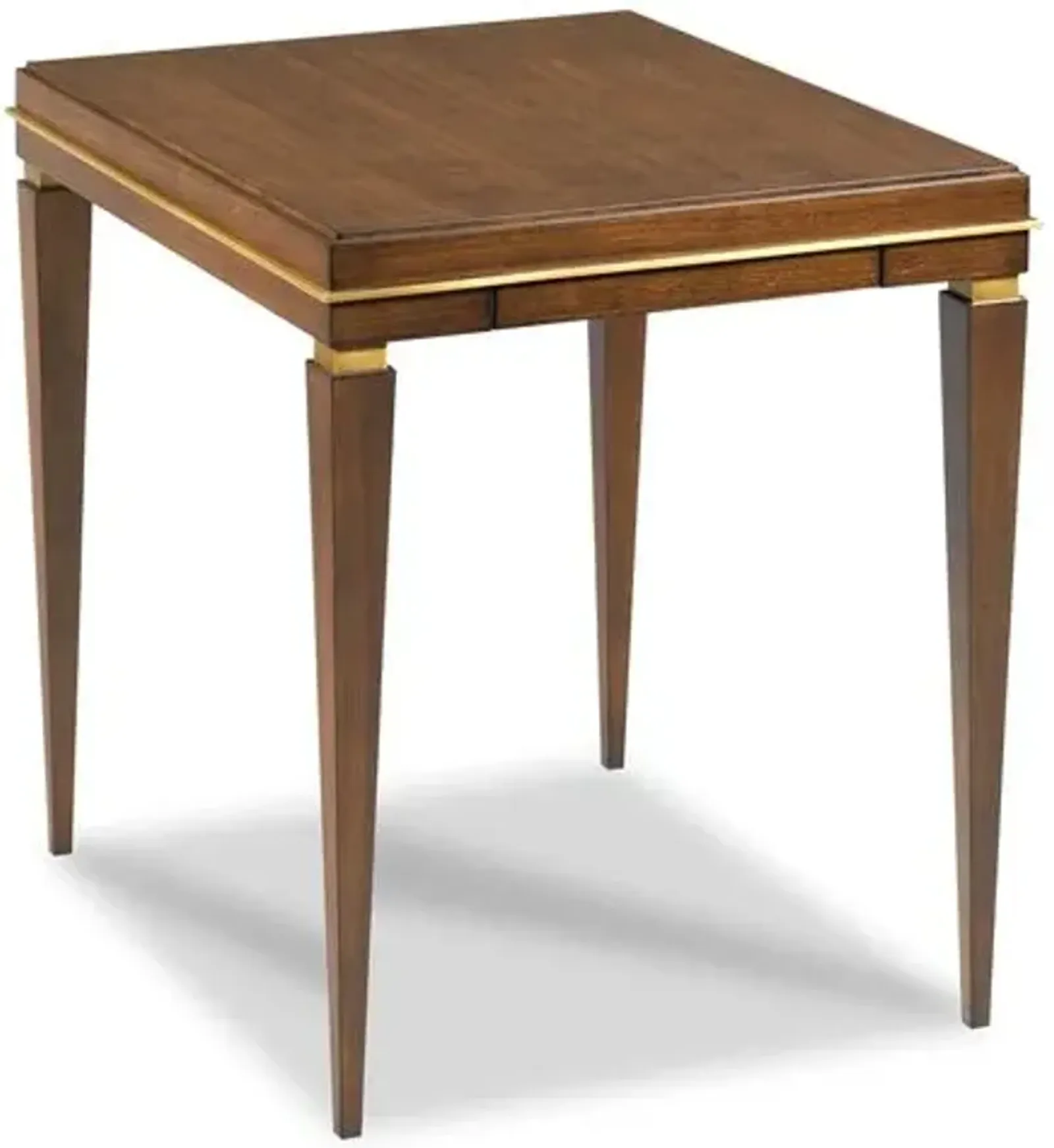 Huet Side Table - Walnut - Brown