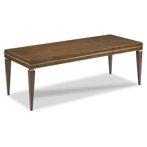 Huet Coffee Table - Walnut - Brown