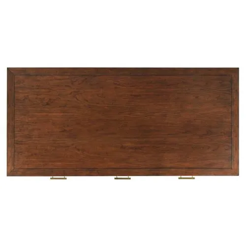 Lebrun Desk - Cherry - Brown