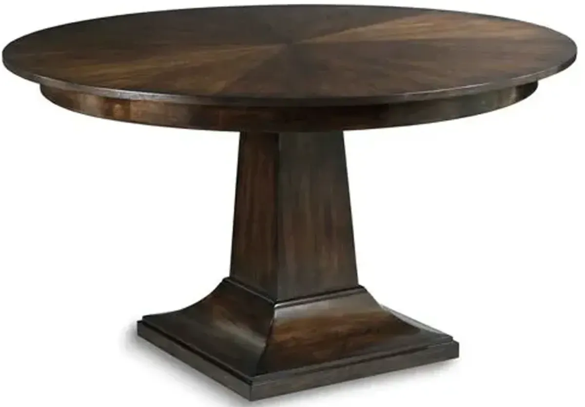 Klein Pedestal Dining Table - Mink