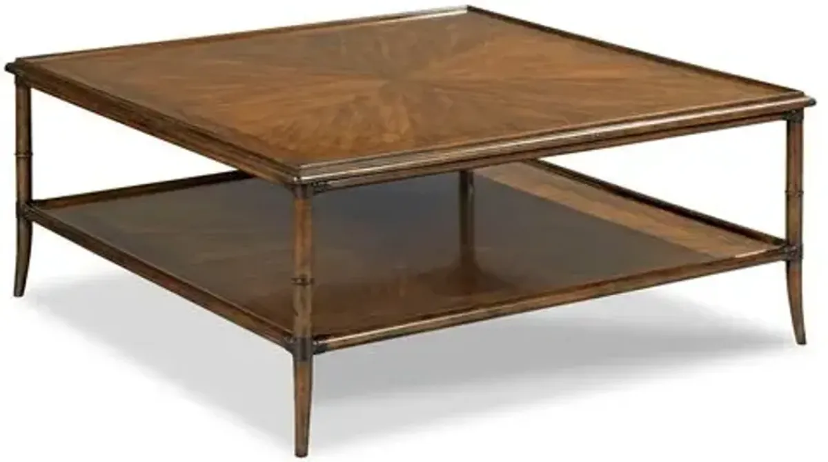 Pontoise Square Coffee Table - Hazelnut