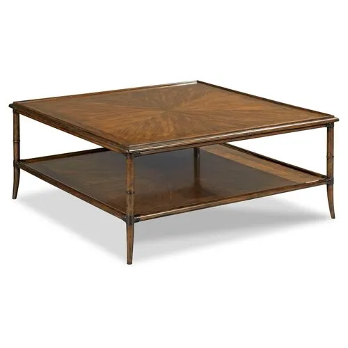 Pontoise Square Coffee Table - Hazelnut