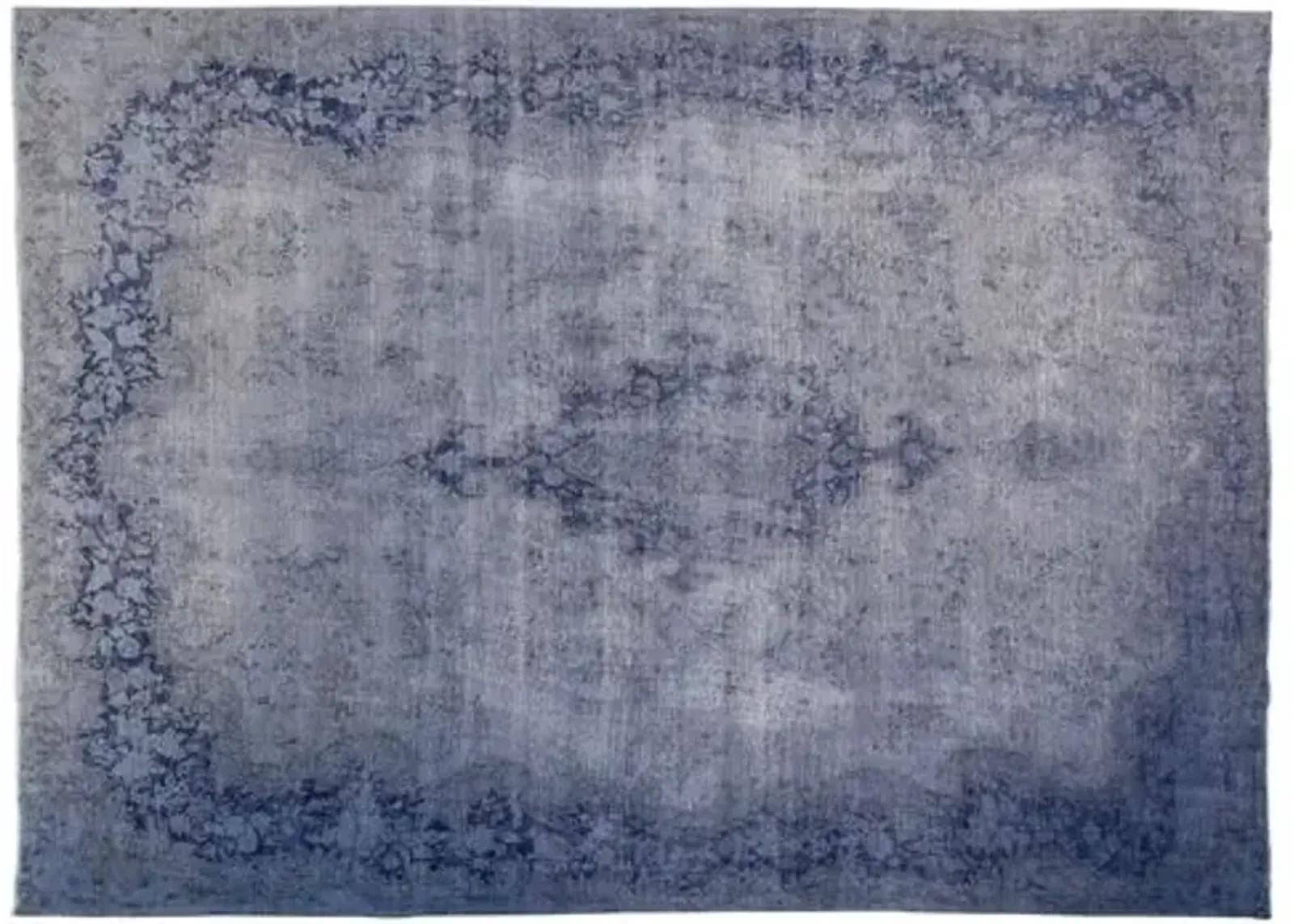 9'6"x12'6" Nikfar Hand-Knotted Rug - Blue - F.J. Kashanian - Blue