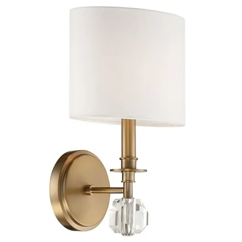 Chimes Sconce - Vibrant Gold - Crystorama