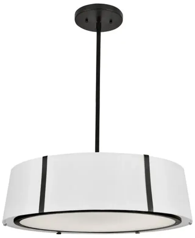 Fulton Chandelier - Matte Black - Crystorama