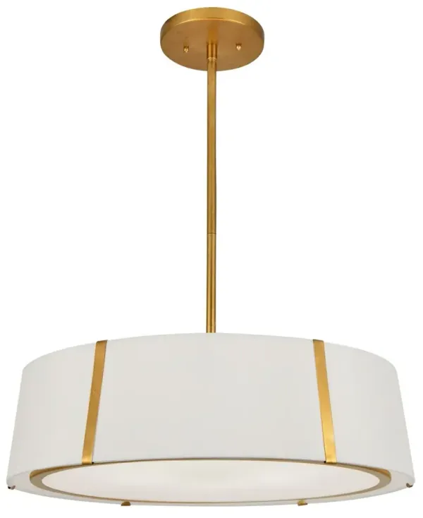 Fulton Chandelier - Antiqued Gold - Crystorama