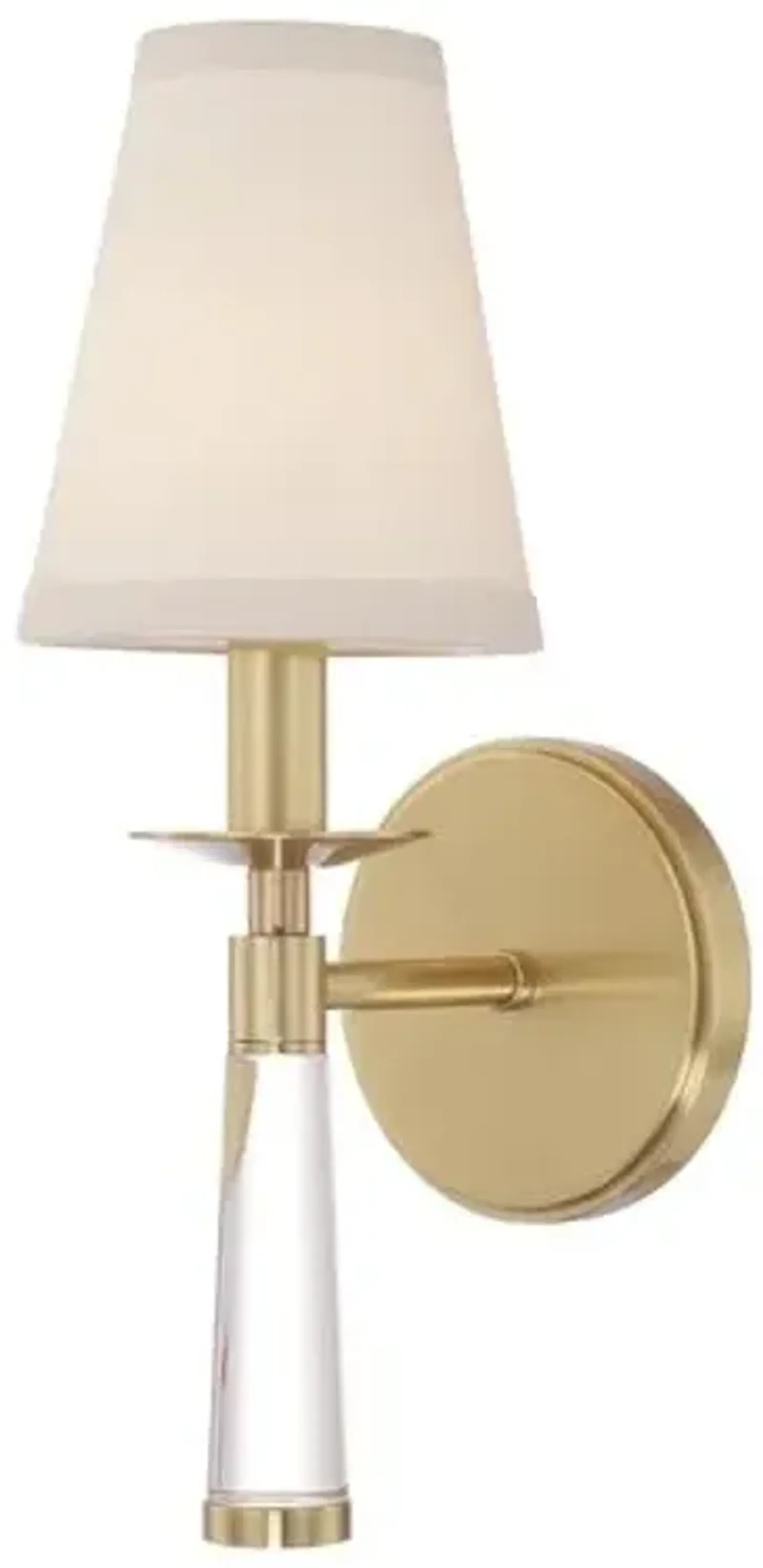 Baxter Sconce - Aged Brass - Crystorama - Gold