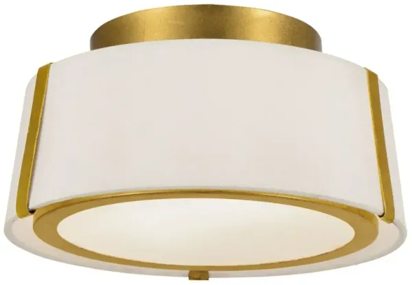 Fulton Flush Mount - Antiqued Gold - Crystorama