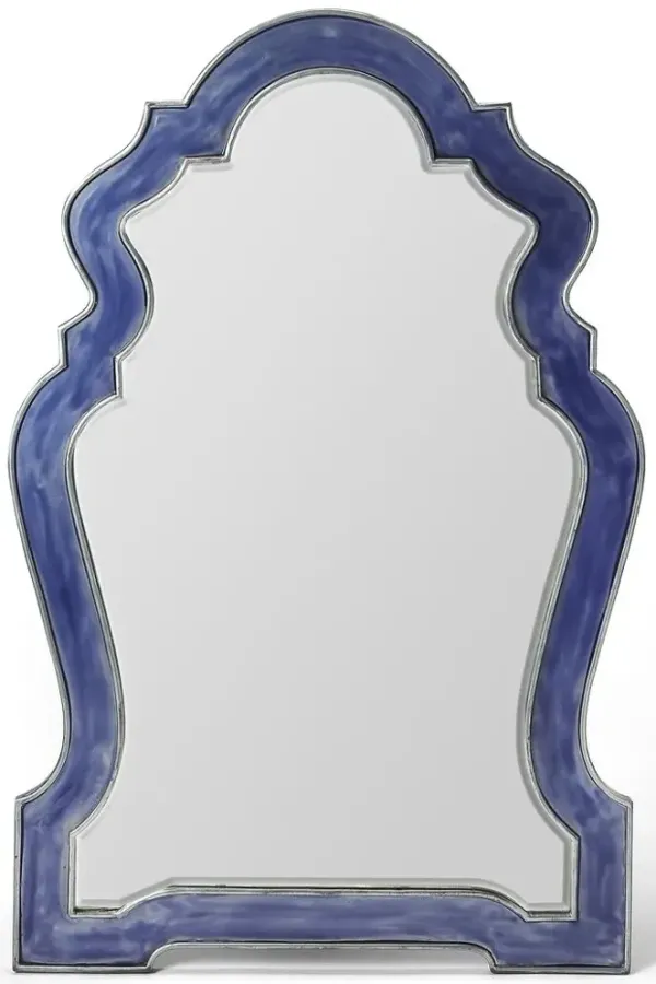 Juniper Wall Mirror, Blue
