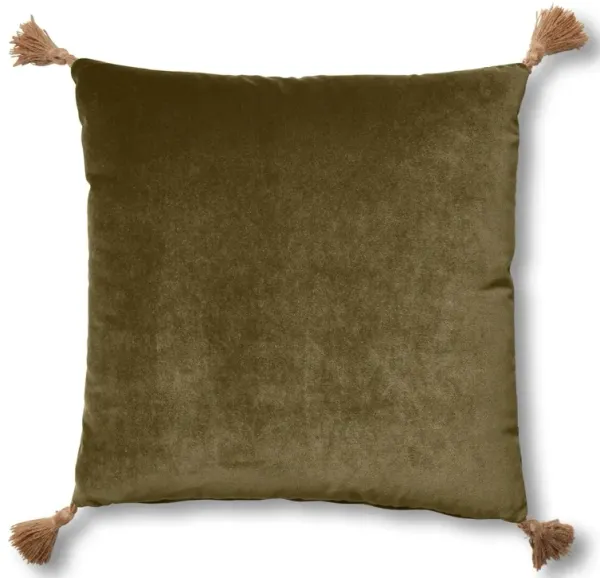 Lou 19x19 Pillow, Balsam Velvet