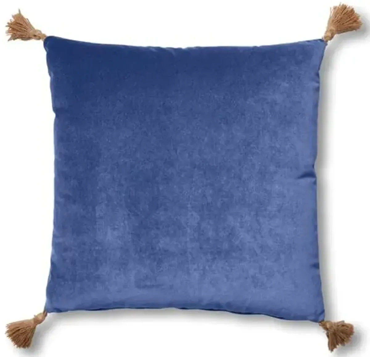 Lou 19x19 Pillow - Cobalt Velvet