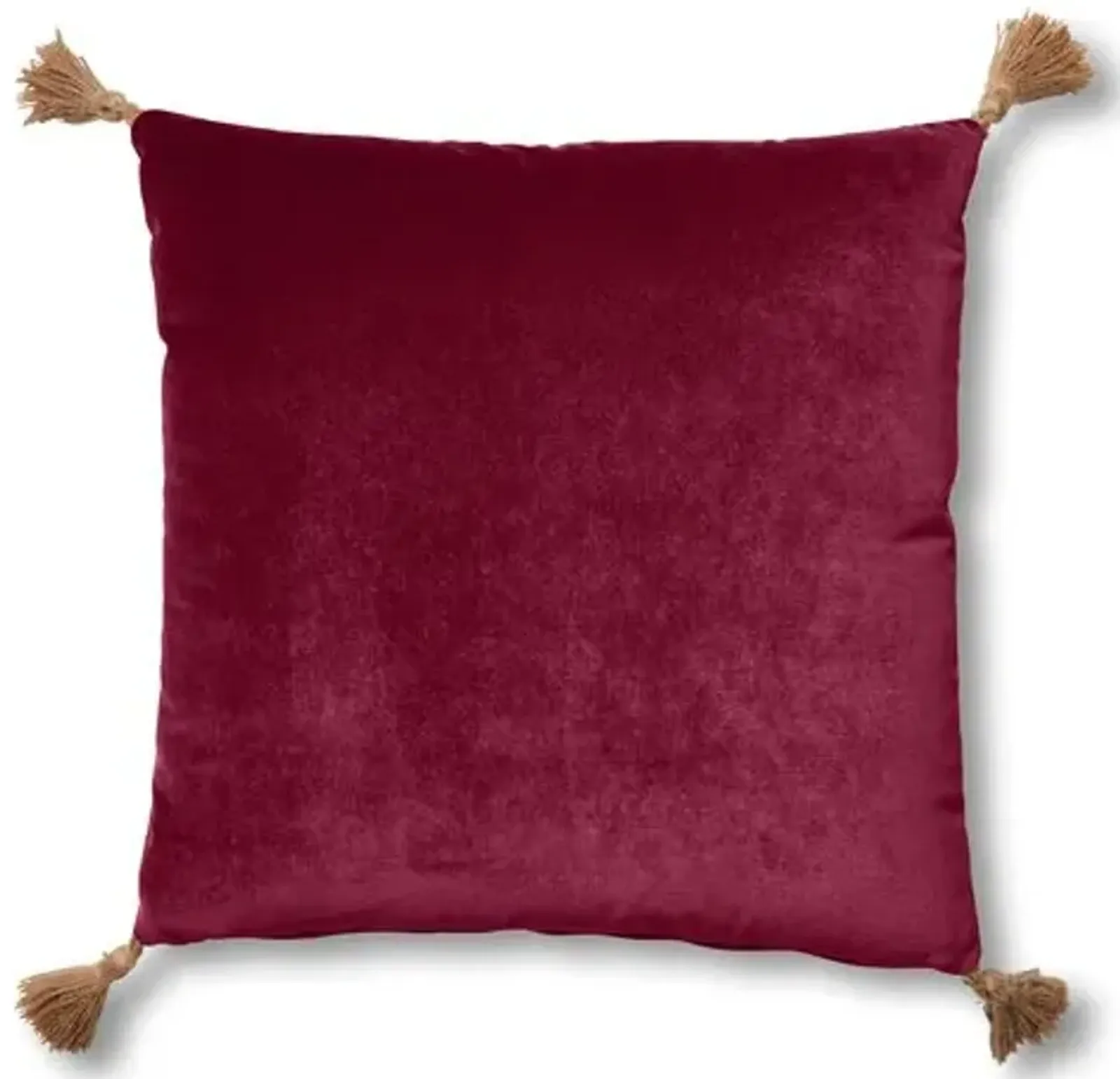 Lou 19x19 Pillow - Currant Velvet