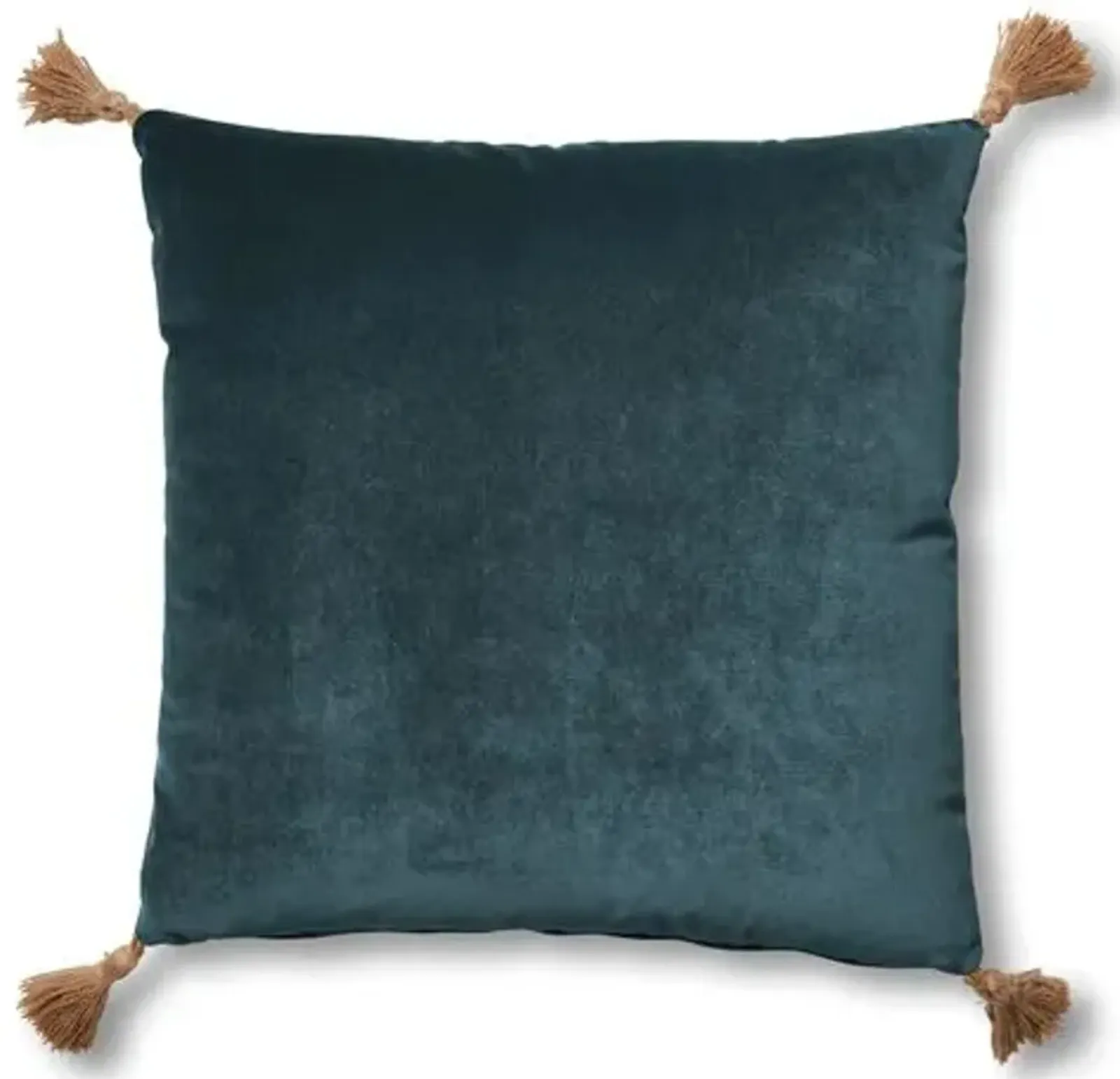 Lou 19x19 Pillow - Teal Velvet