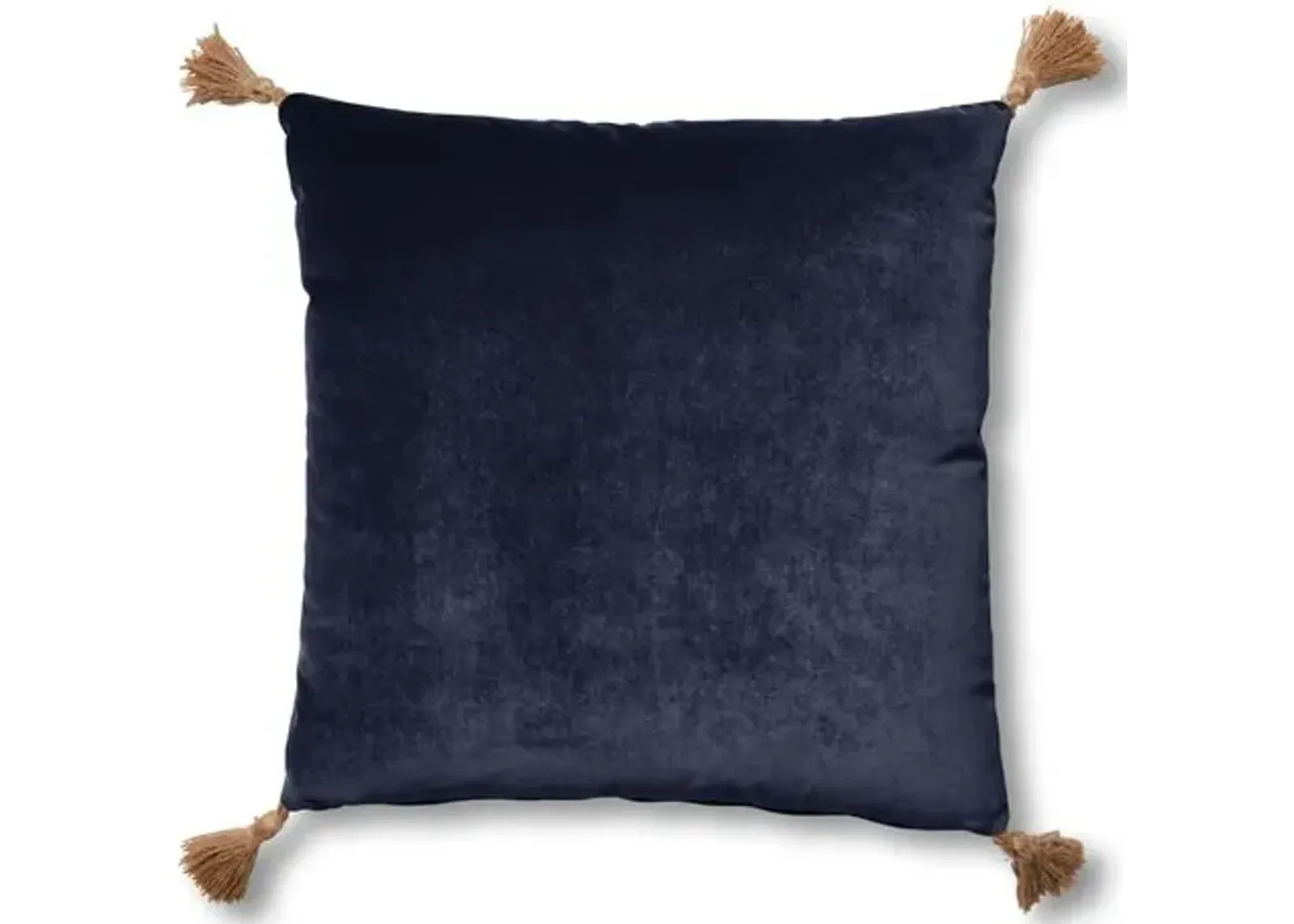 Lou 19x19 Pillow - Navy Velvet