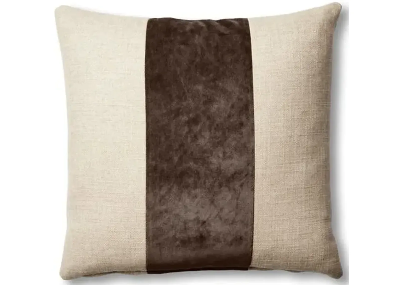 Blakely 19x19 Pillow - Natural/Café