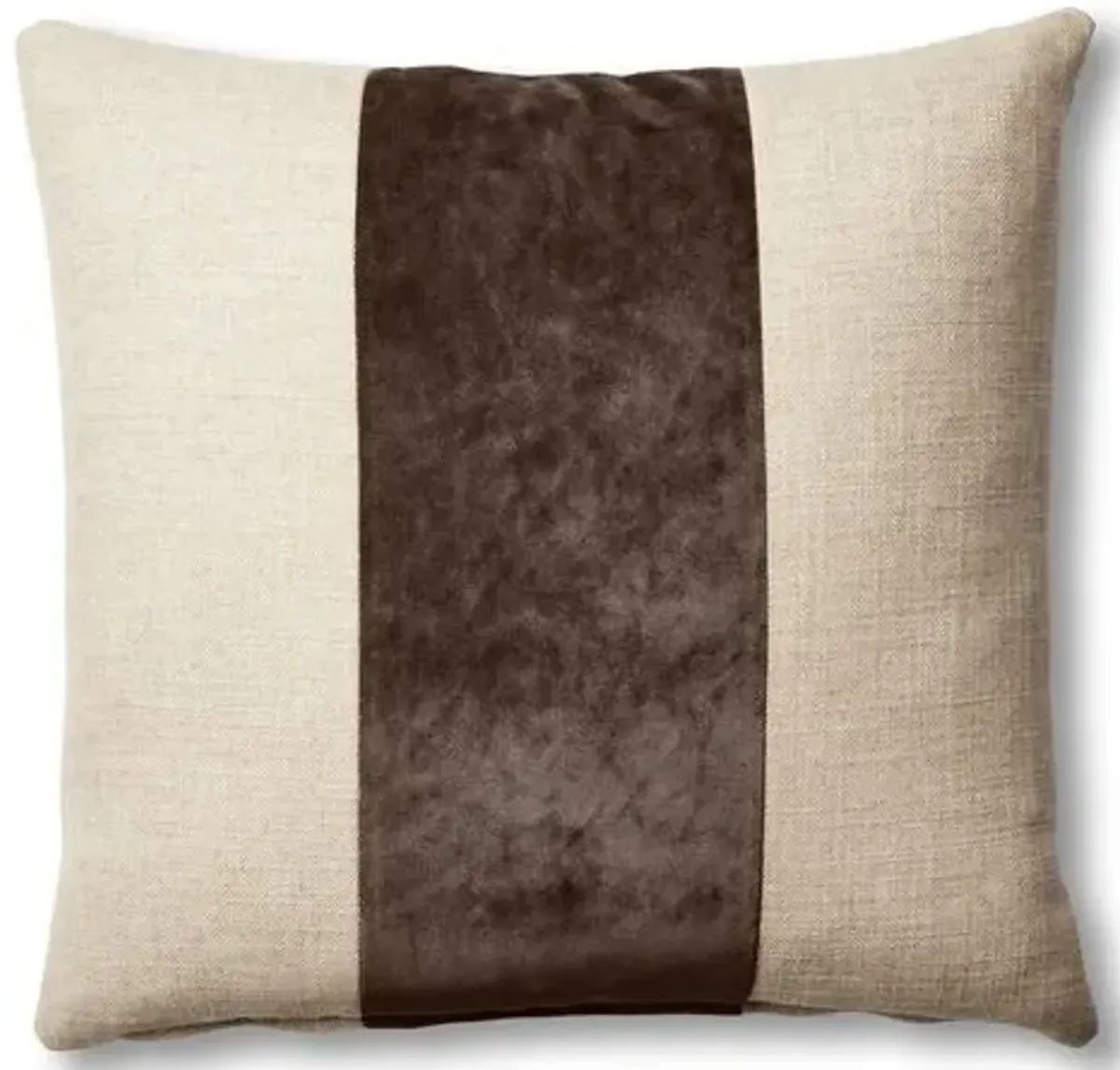 Blakely 19x19 Pillow - Natural/Café