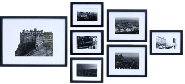 Framed Black & White Edinburgh Prints S7 - Interesting Things