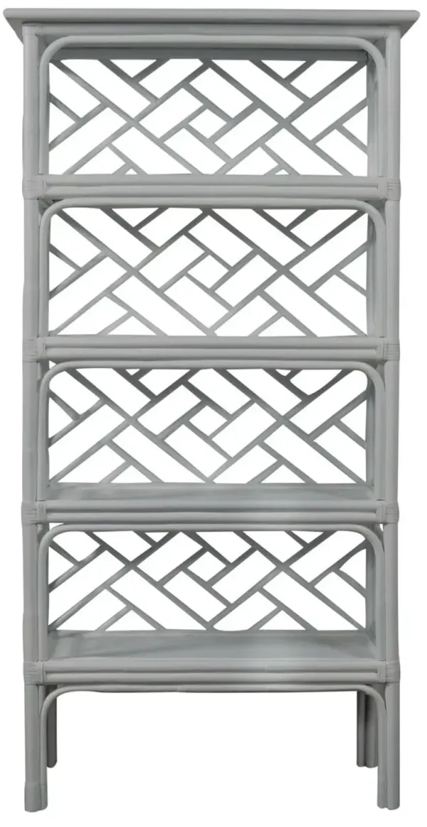 Chippendale Étagère - Light Gray