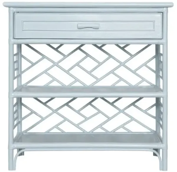 Chippendale Side Table - Light Blue