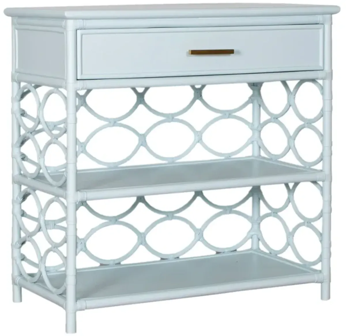 Isla Side Table, Light Blue