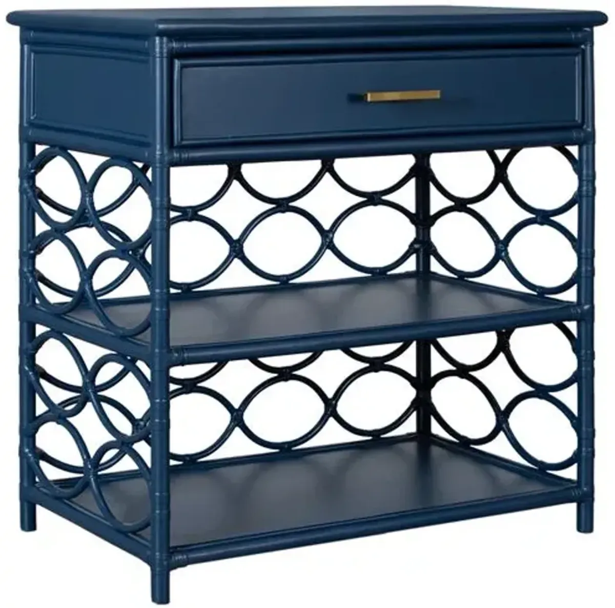 Isla Side Table - Navy - Blue