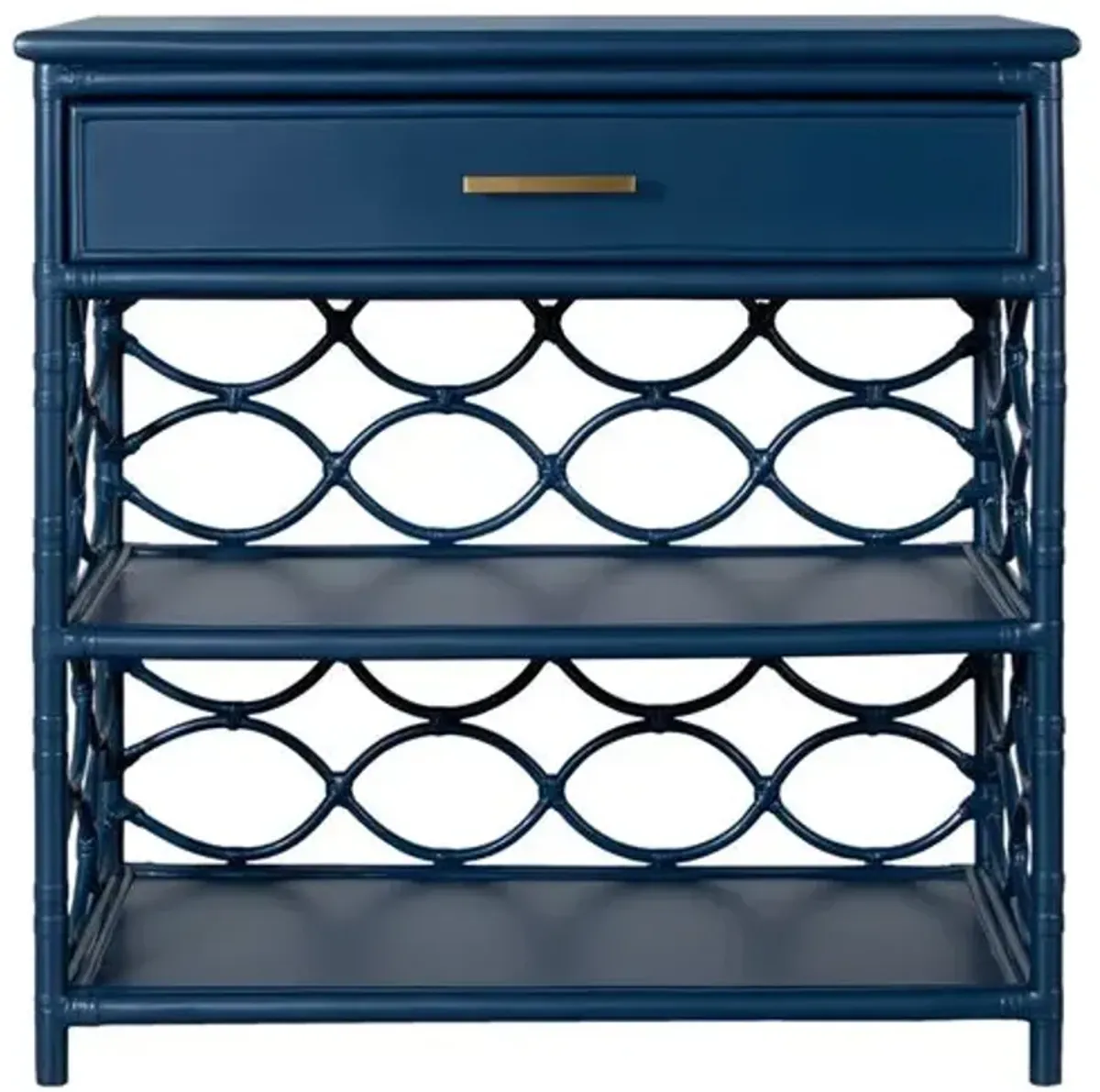 Isla Side Table - Navy - Blue