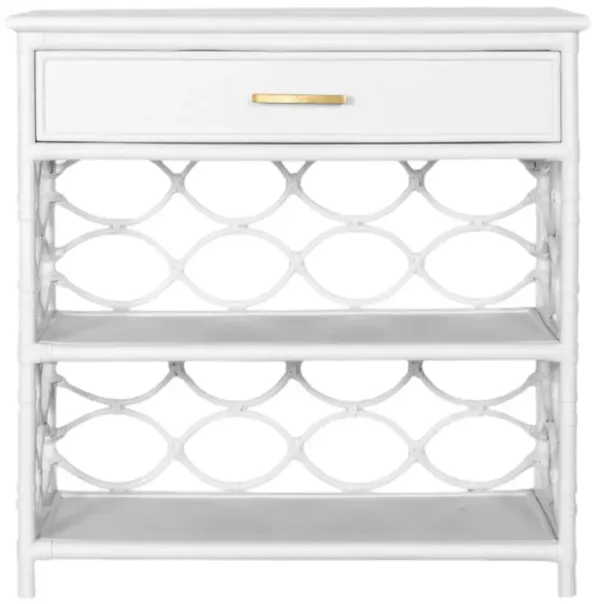 Isla Side Table, White