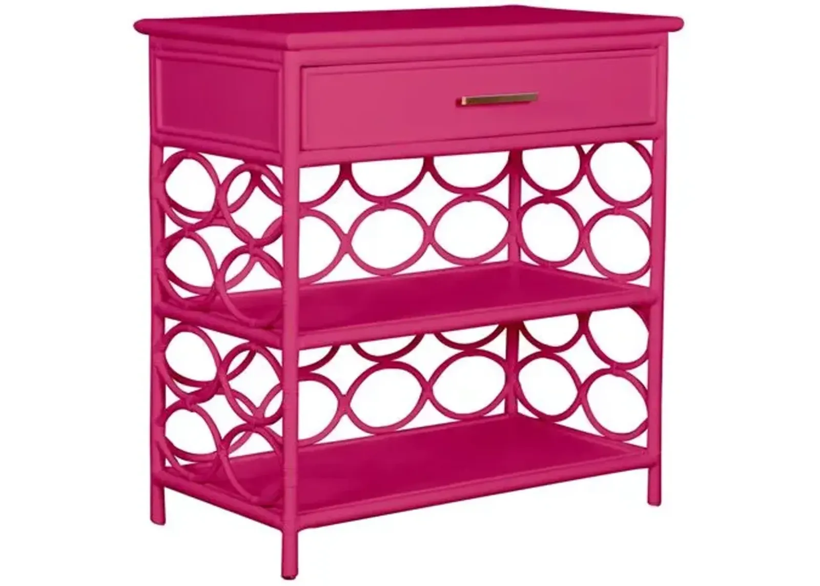 Isla Side Table - Hot Pink