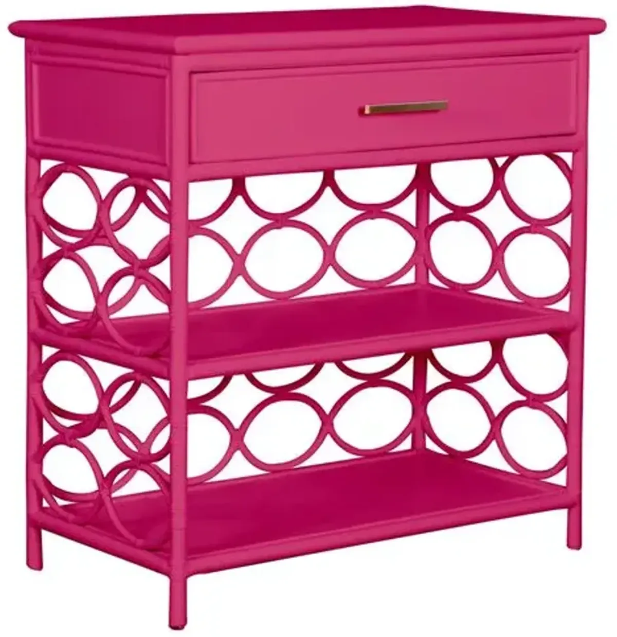 Isla Side Table - Hot Pink